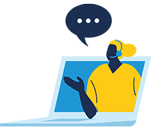 Illustration för drift och support