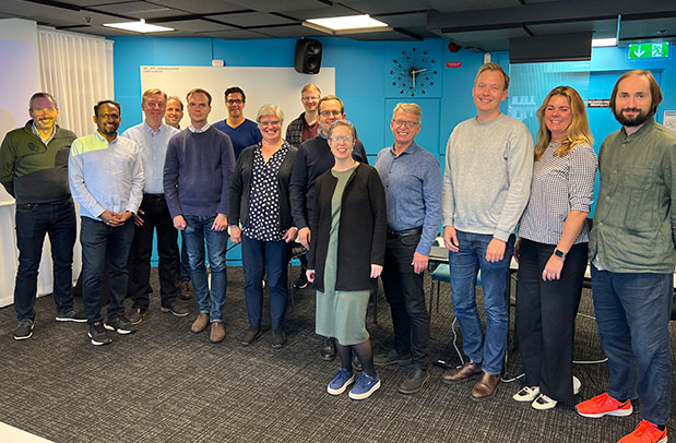 Representanter
från Finland, Norge och Sverige som samlades i veckan för att diskutera samarbete
kring koncepttest.